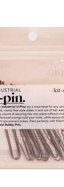 Kitsch Pro Industrial U Pins - Brown Kitsch Pro Industrial U Pins - Brown